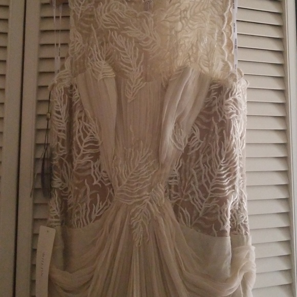 NWT!!!BHLDN WEDDING GOWN with designer garment bag - Picture 7 of 8